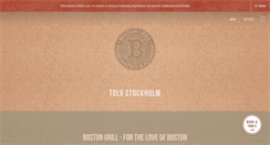 Desktop Screenshot of bostongrill.com